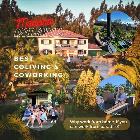 Homeoffice Madeira - Coliving & Coworking With A Community Πανδοχείο *